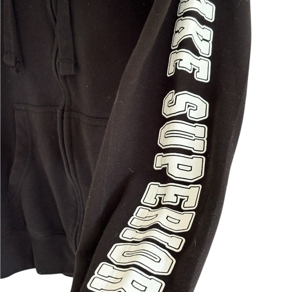 Apostle Islands Full Zip Black Hoodie Size Small Bayfield Unisex Lake Superior - Picture 3 of 8